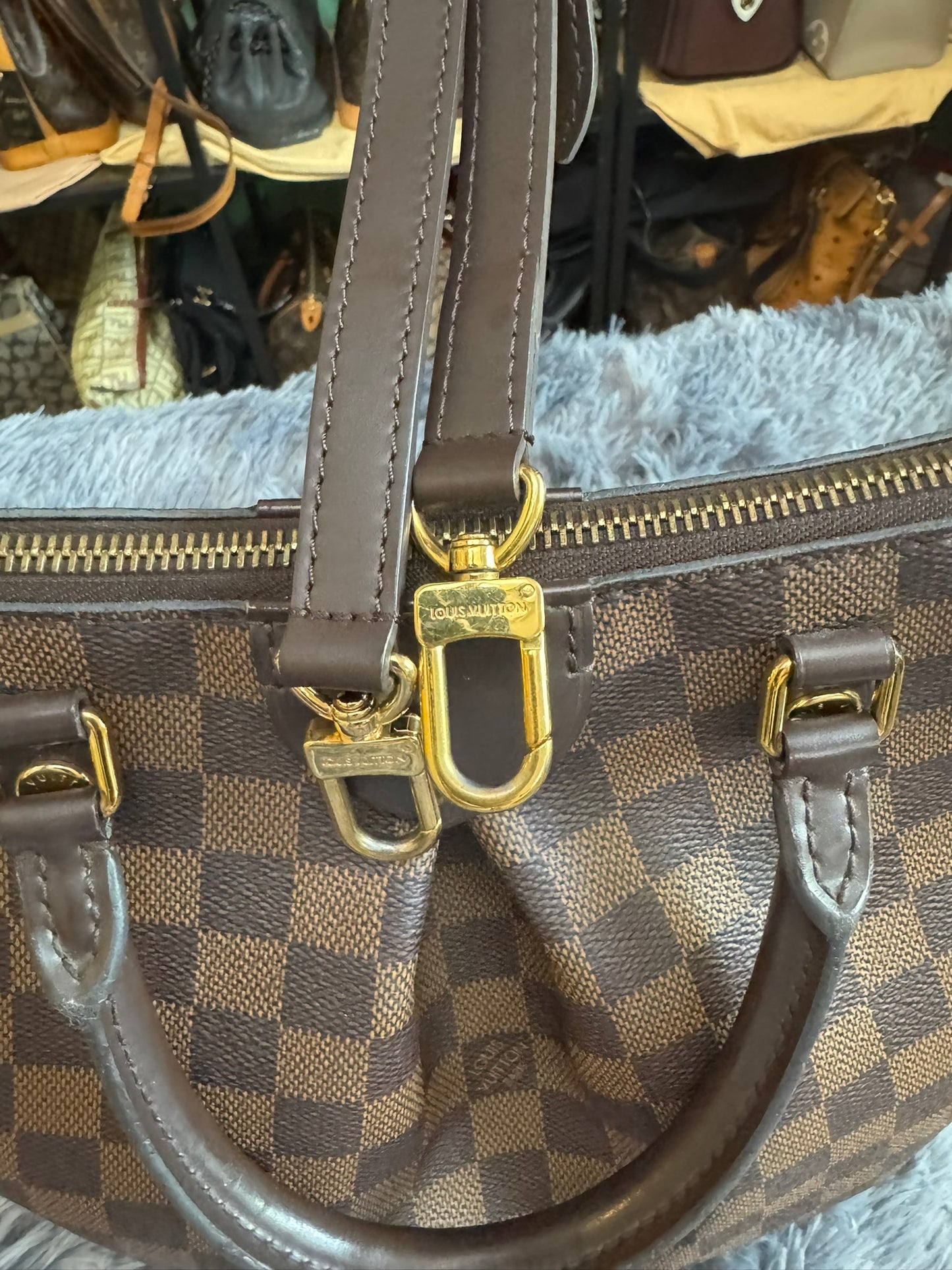 Louis Vuitton Sienna MM in Damier Ebene