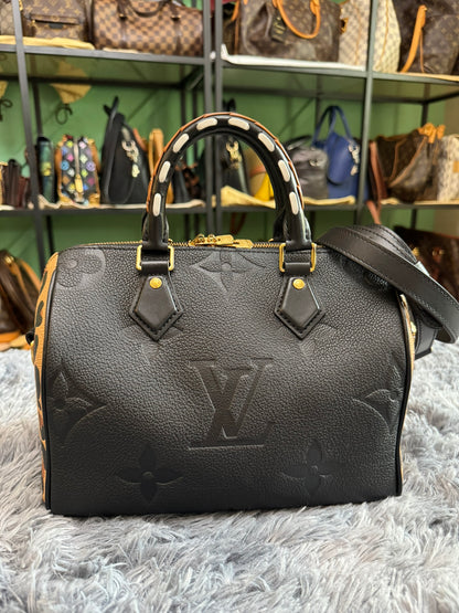 Louis Vuitton Speedy Bandoulière 25 in Wild at Heart (Limited Edition)