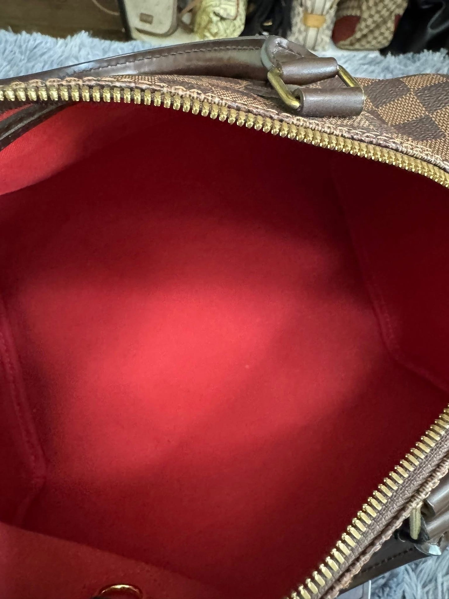 Louis Vuitton Speedy Bandoulière 30 in Damier Ebene