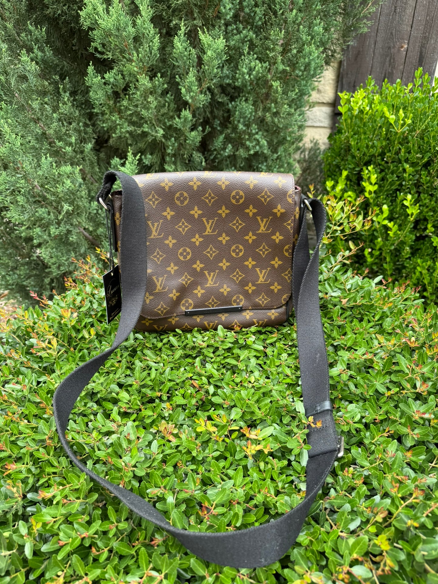 Louis Vuitton District PM in Monogram Macassar Canvas