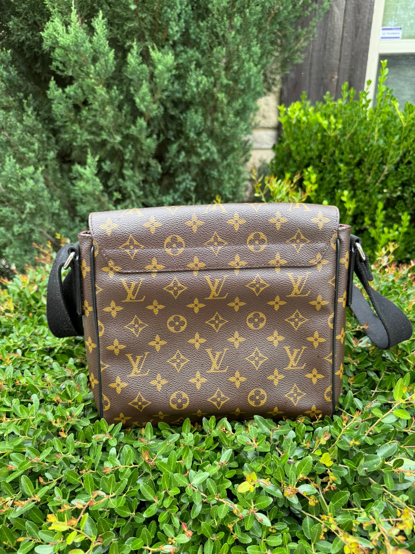 Louis Vuitton District PM in Monogram Macassar Canvas