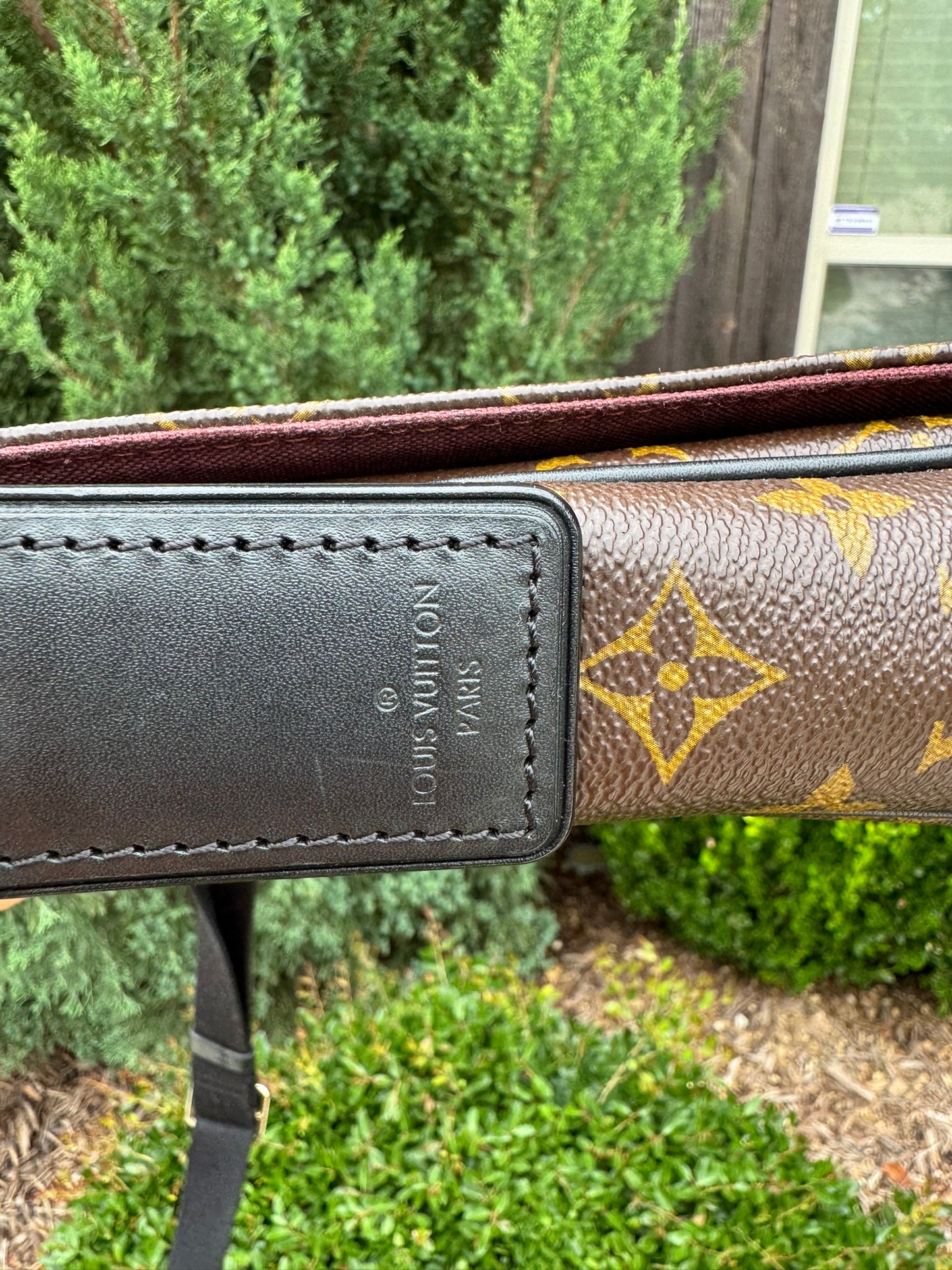 Louis Vuitton District PM in Monogram Macassar Canvas