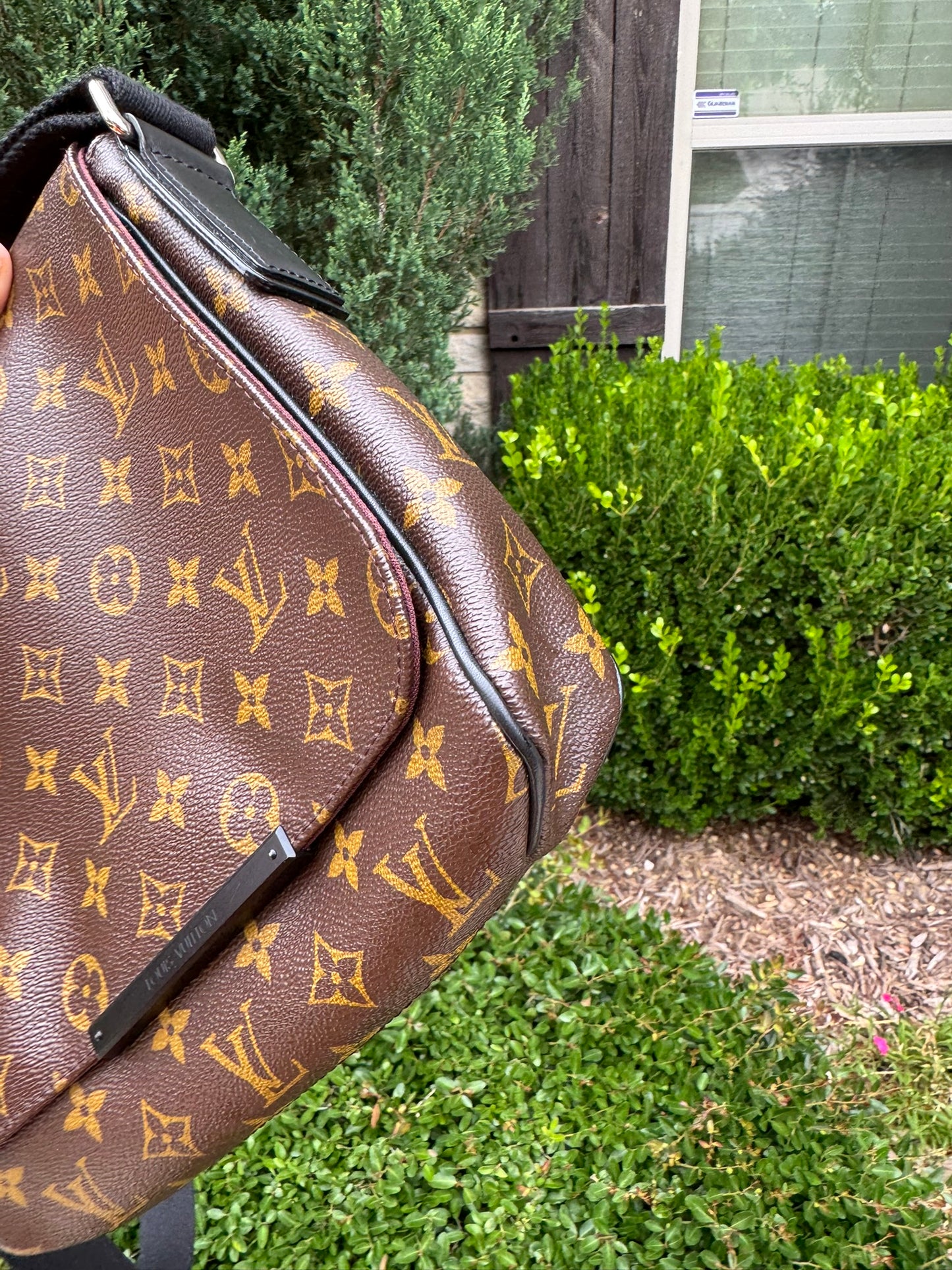 Louis Vuitton District PM in Monogram Macassar Canvas