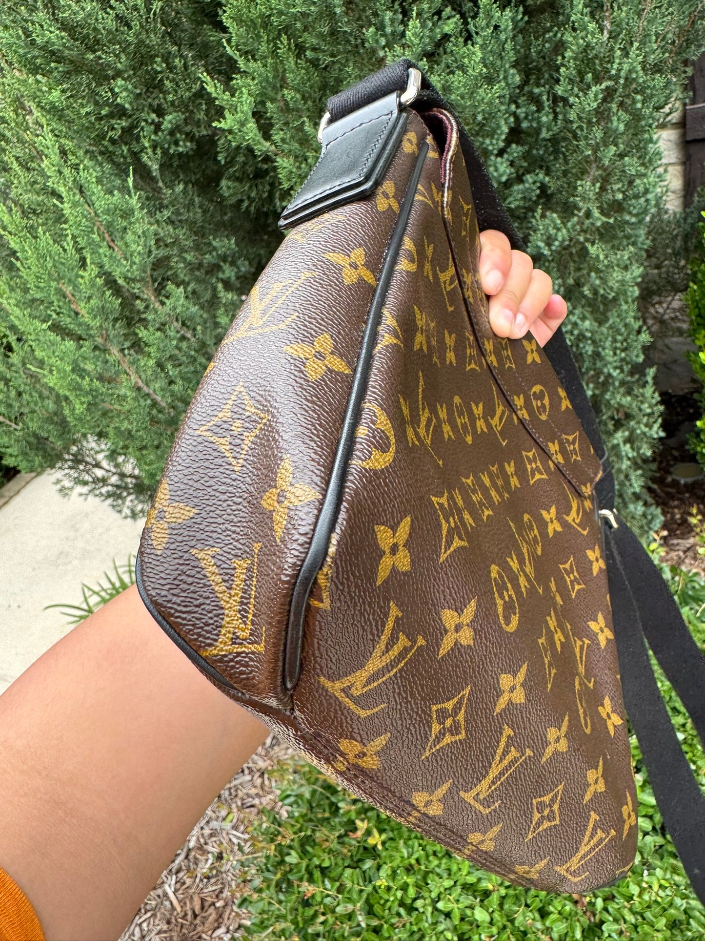 Louis Vuitton District PM in Monogram Macassar Canvas