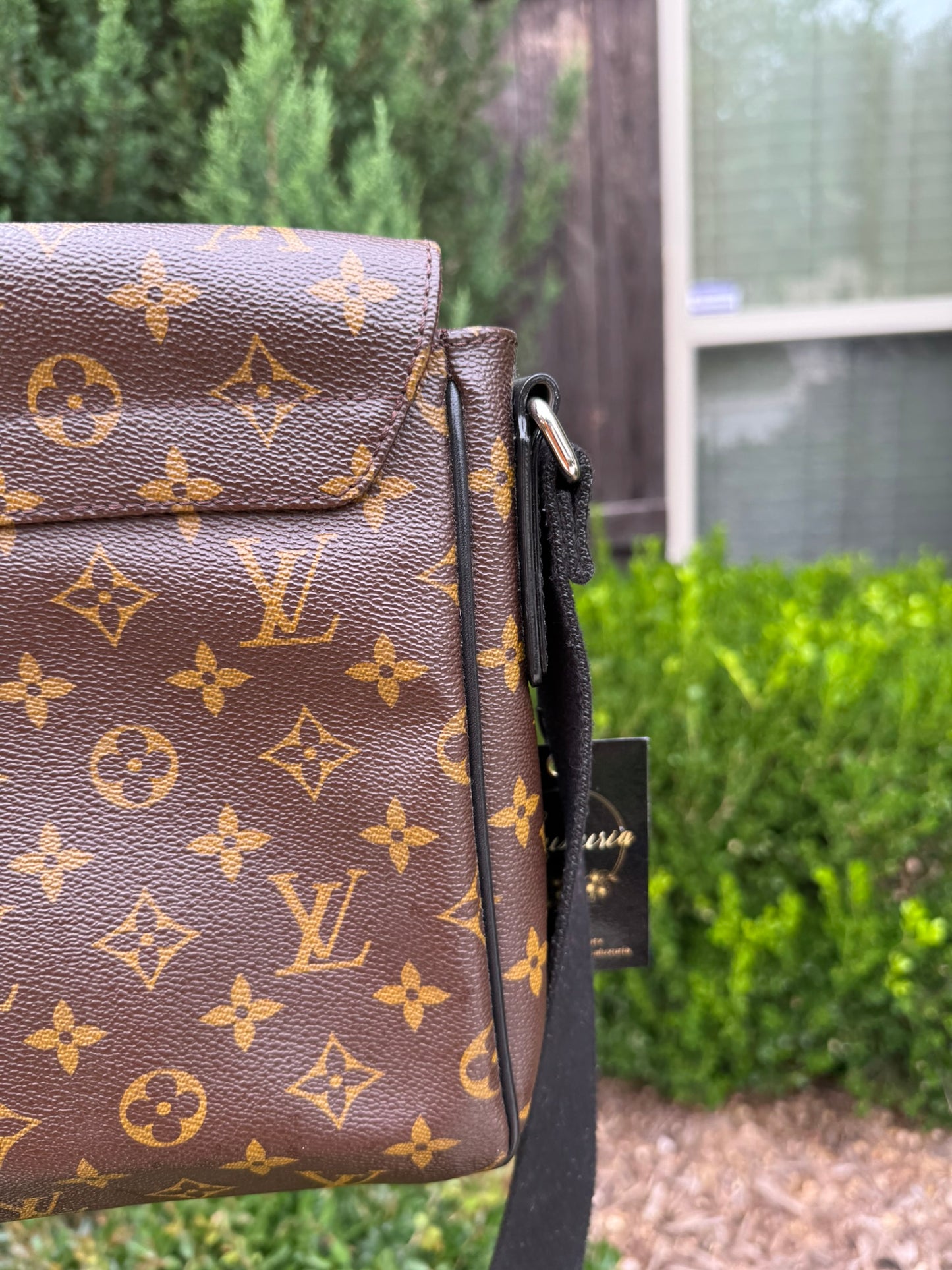 Louis Vuitton District PM in Monogram Macassar Canvas