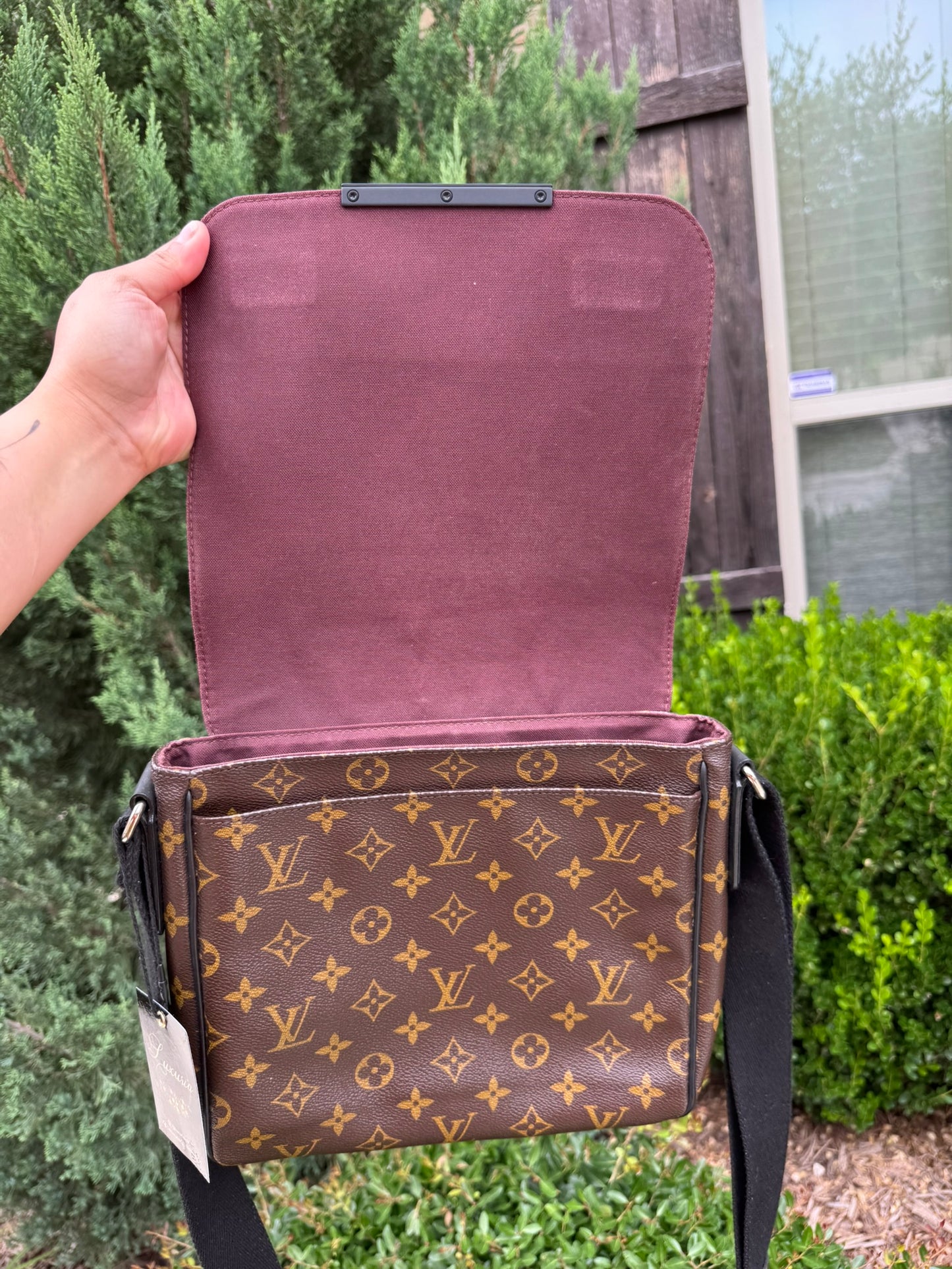 Louis Vuitton District PM in Monogram Macassar Canvas