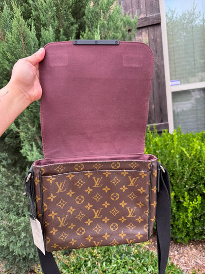 Louis Vuitton District PM in Monogram Macassar Canvas