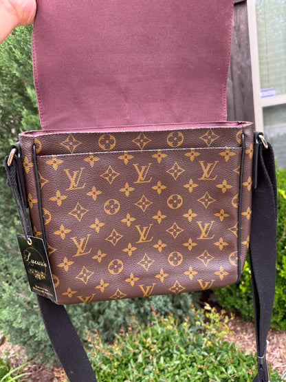 Louis Vuitton District PM in Monogram Macassar Canvas
