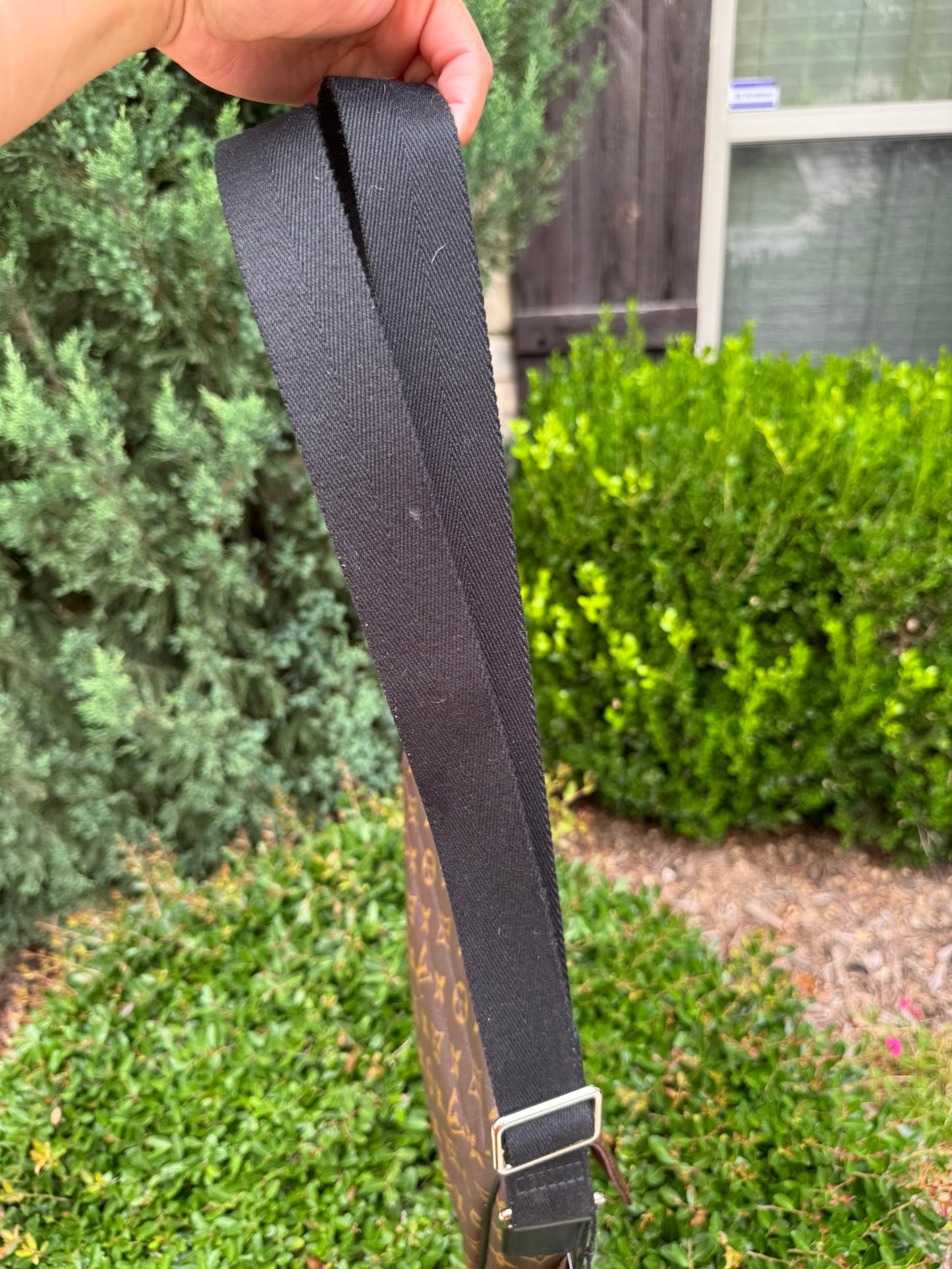 Louis Vuitton District PM in Monogram Macassar Canvas