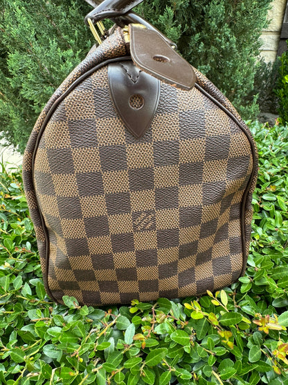 Louis Vuitton Speedy 30 in Damier Ebene Canvas
