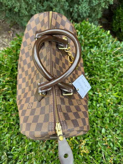 Louis Vuitton Speedy 30 in Damier Ebene Canvas
