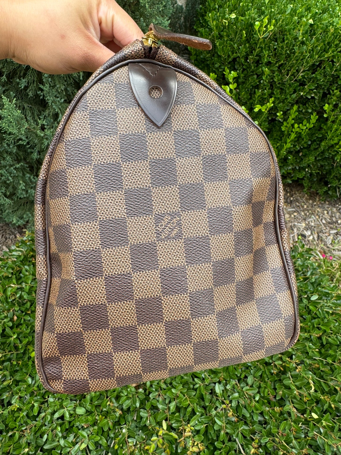 Louis Vuitton Speedy 30 in Damier Ebene Canvas