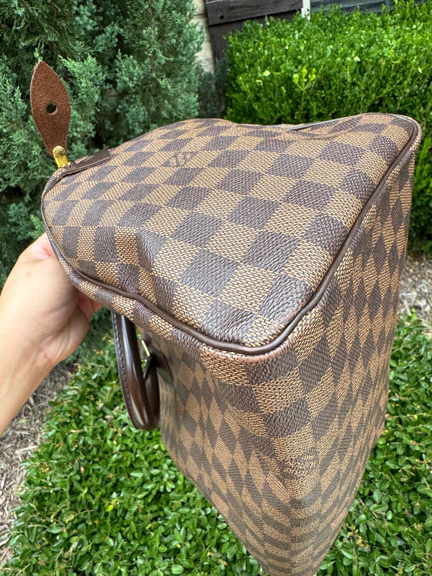 Louis Vuitton Speedy 30 in Damier Ebene Canvas