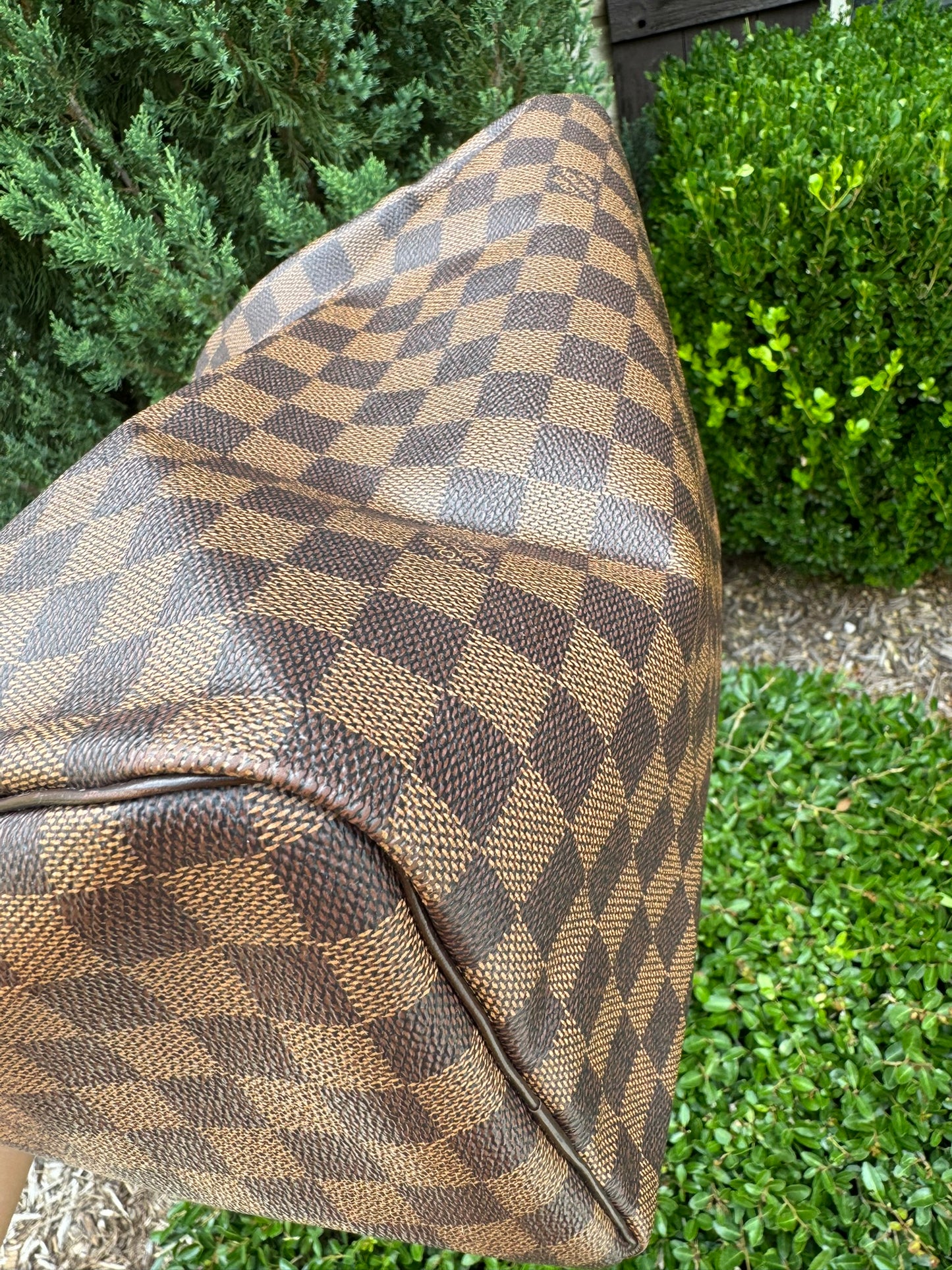 Louis Vuitton Speedy 30 in Damier Ebene Canvas