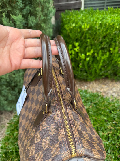 Louis Vuitton Speedy 30 in Damier Ebene Canvas