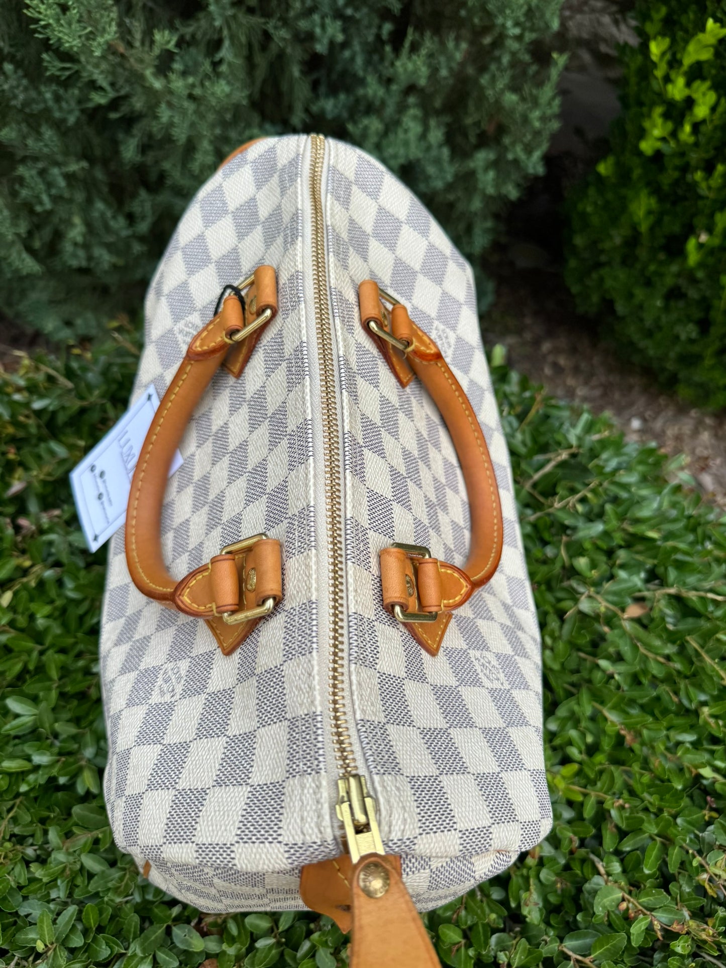 Louis Vuitton Speedy 30 in Damier Azur