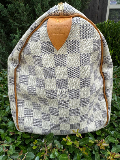 Louis Vuitton Speedy 30 in Damier Azur