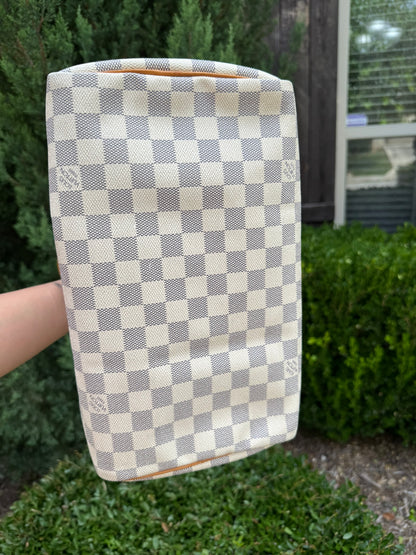 Louis Vuitton Speedy 30 in Damier Azur