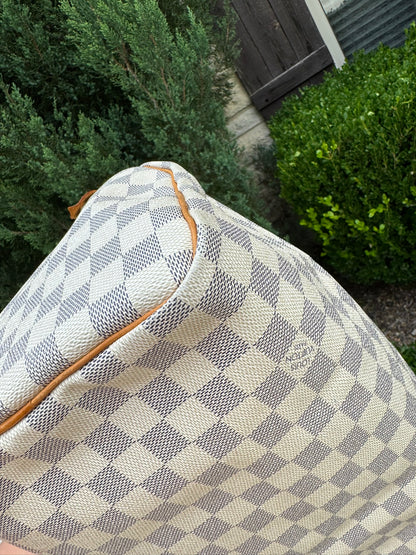 Louis Vuitton Speedy 30 in Damier Azur