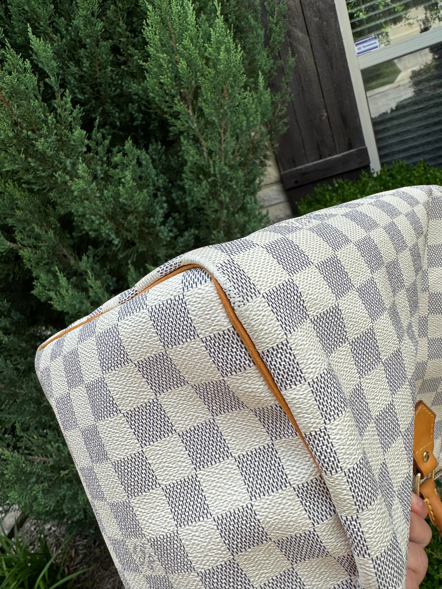 Louis Vuitton Speedy 30 in Damier Azur