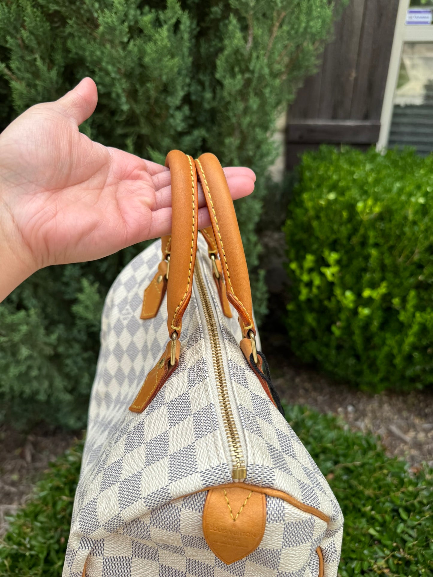 Louis Vuitton Speedy 30 in Damier Azur