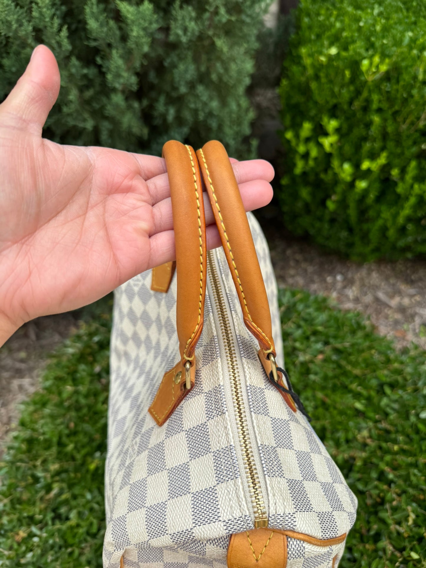 Louis Vuitton Speedy 30 in Damier Azur
