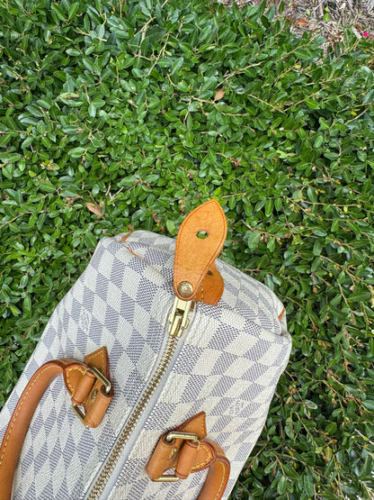 Louis Vuitton Speedy 30 in Damier Azur