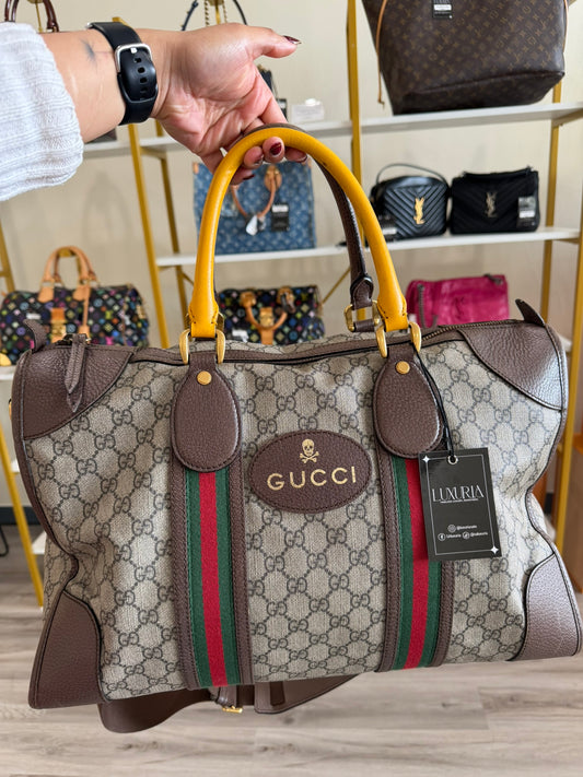 Gucci Neo Skull Duffle Bag