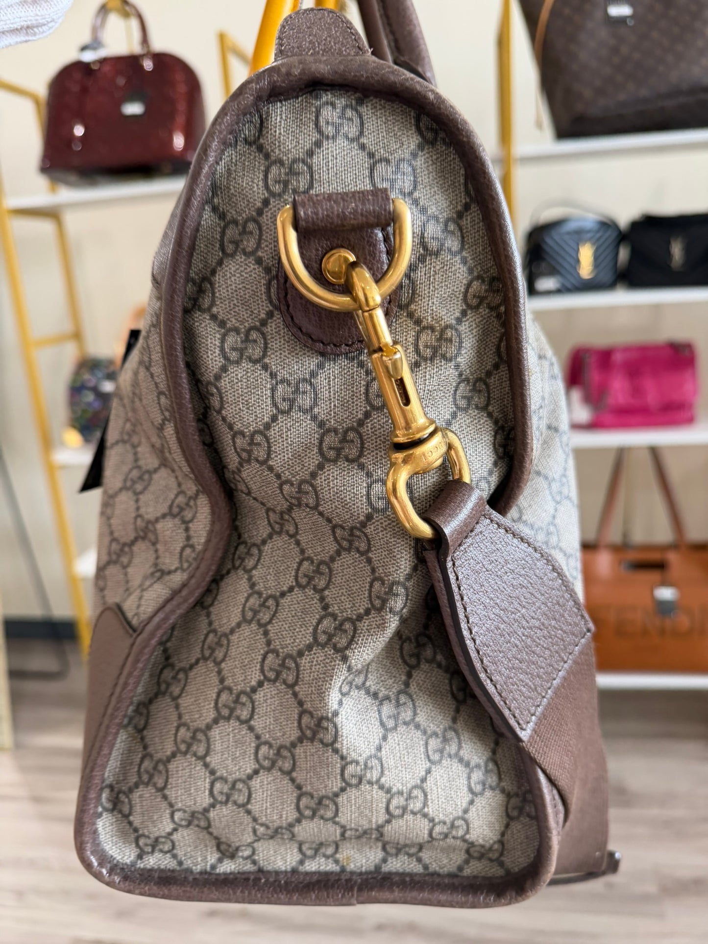 Gucci Neo Skull Duffle Bag
