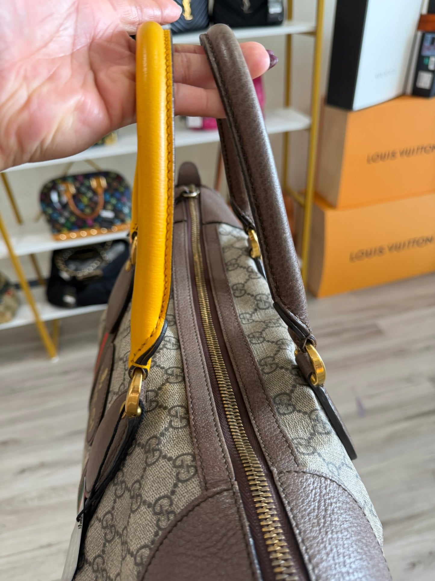 Gucci Neo Skull Duffle Bag