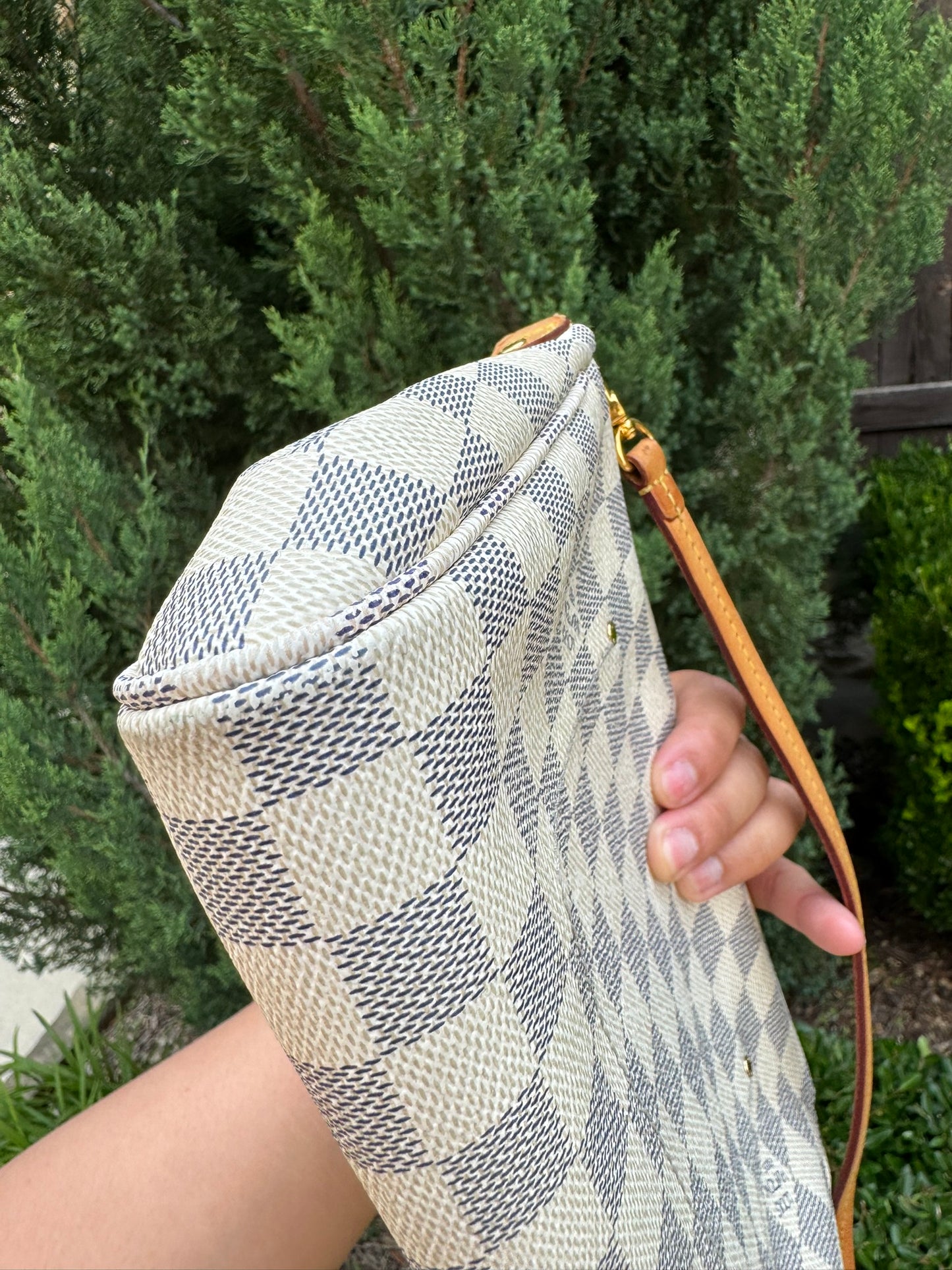 Louis Vuitton Favorite MM in Damier Azur Canvas
