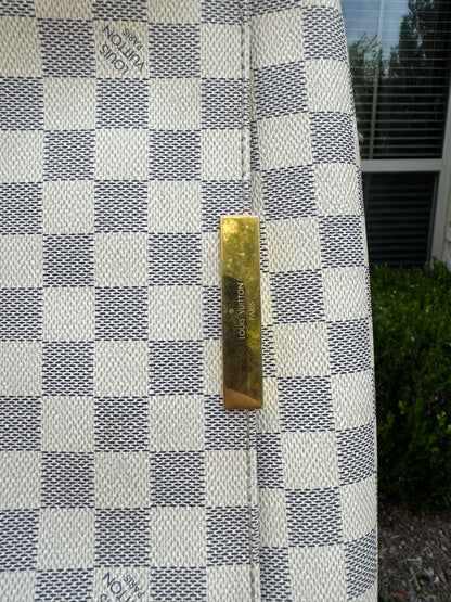 Louis Vuitton Favorite MM in Damier Azur Canvas