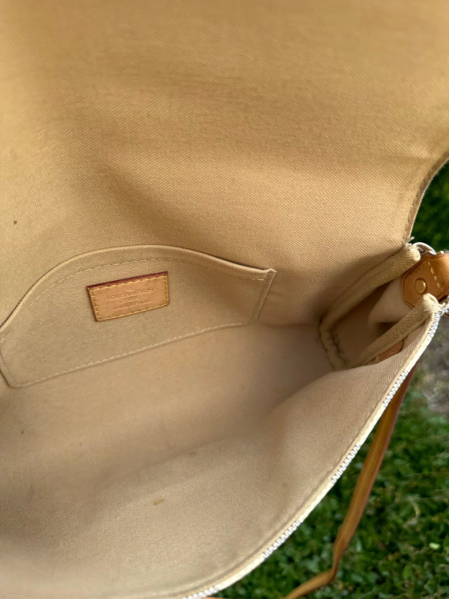 Louis Vuitton Favorite MM in Damier Azur Canvas