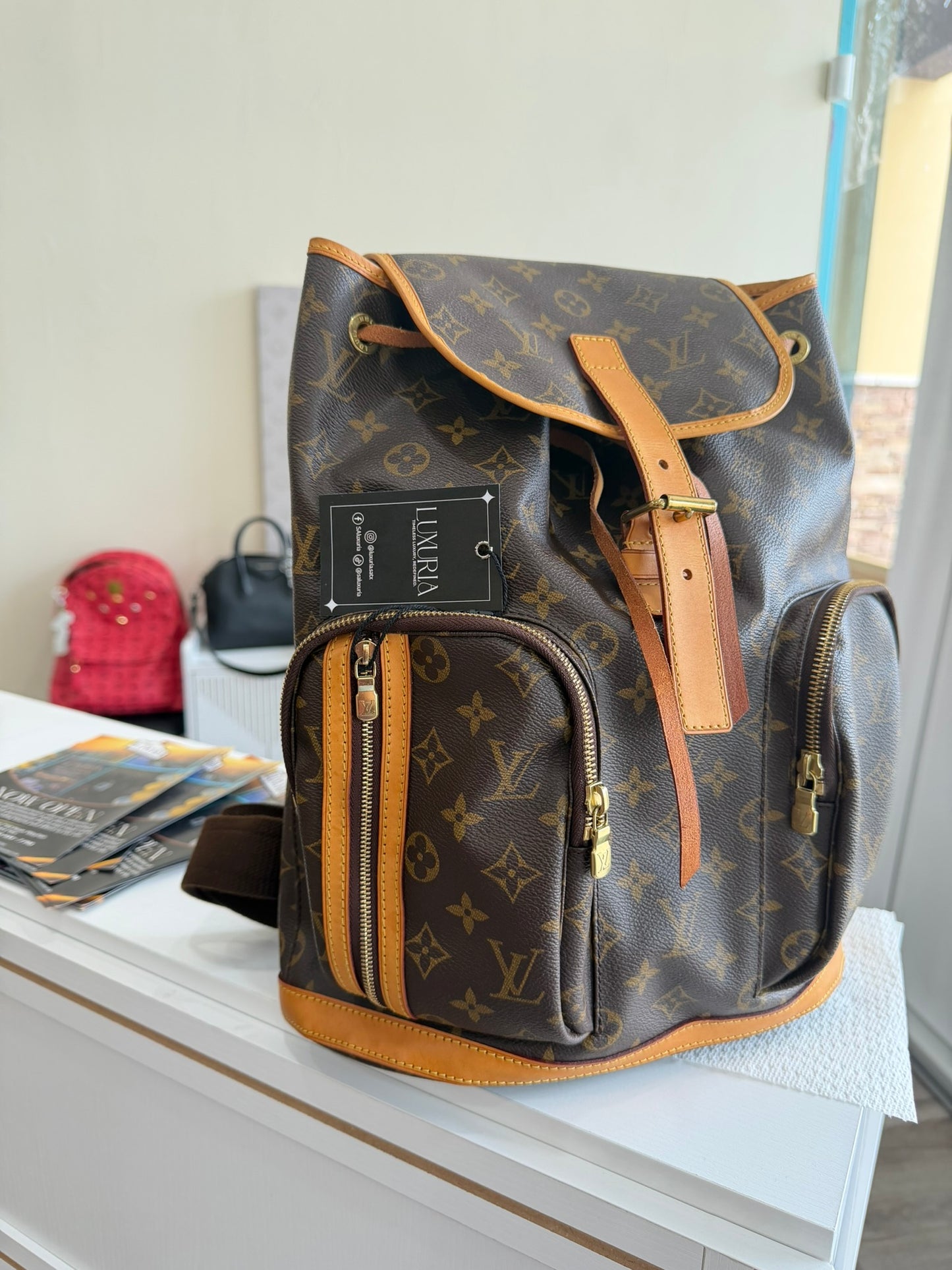 Louis Vuitton Bosphore Backpack in Monogram Canvas