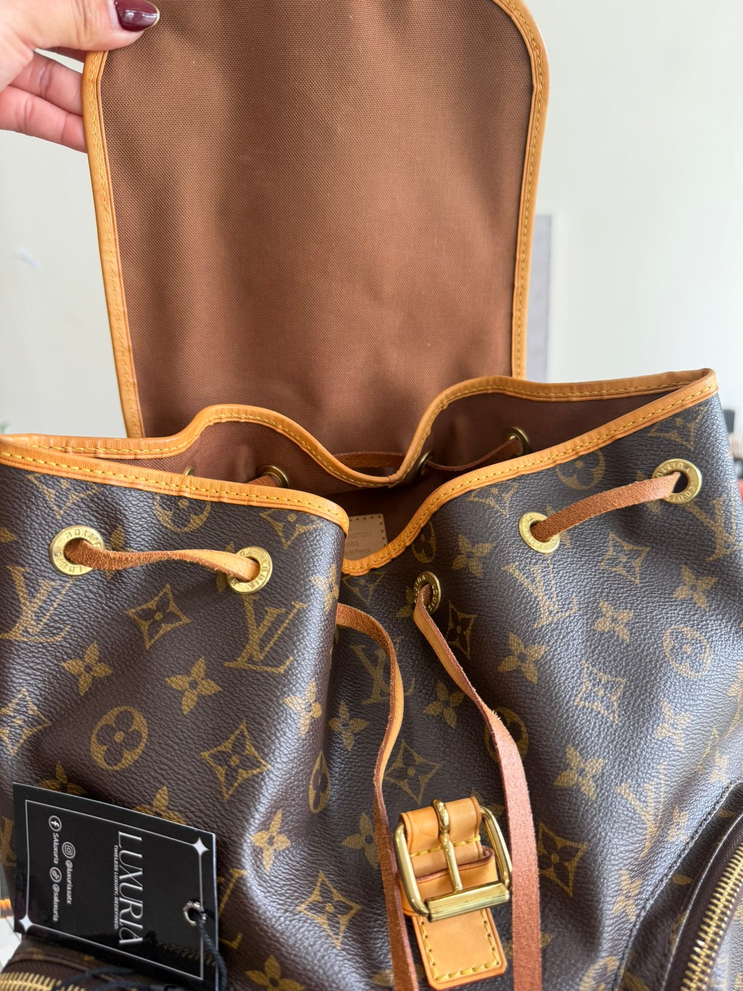 Louis Vuitton Bosphore Backpack in Monogram Canvas