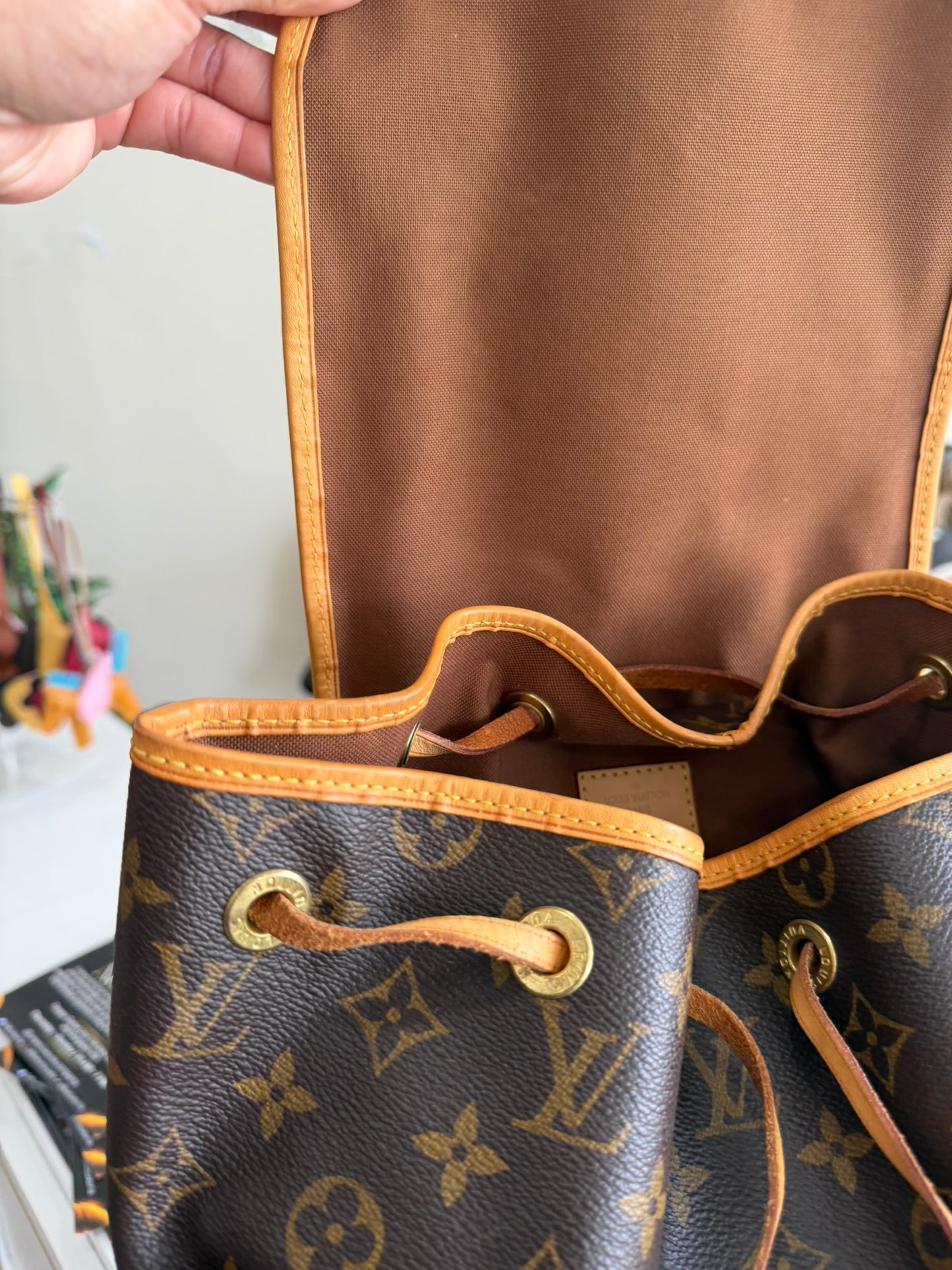 Louis Vuitton Bosphore Backpack in Monogram Canvas