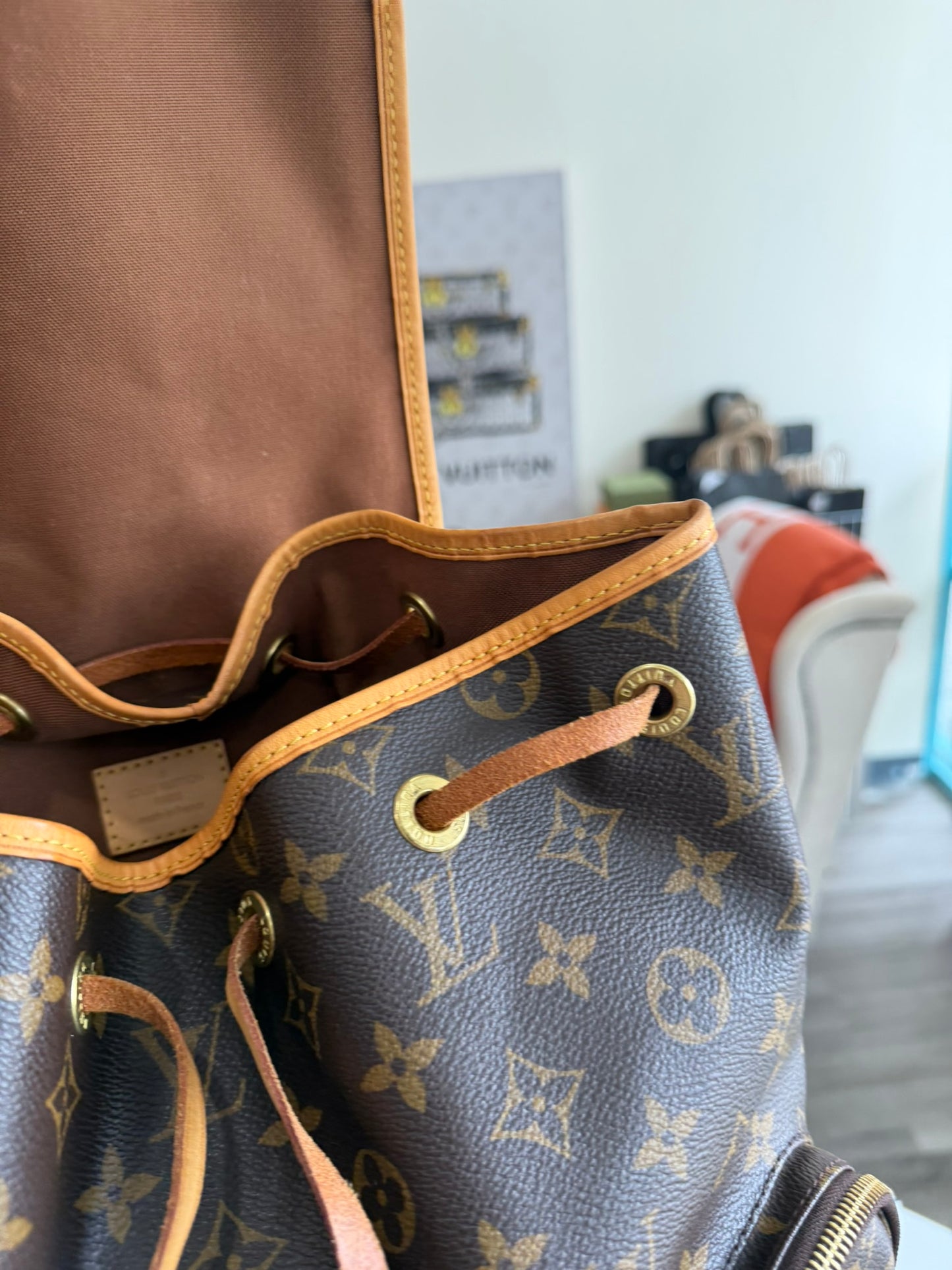 Louis Vuitton Bosphore Backpack in Monogram Canvas