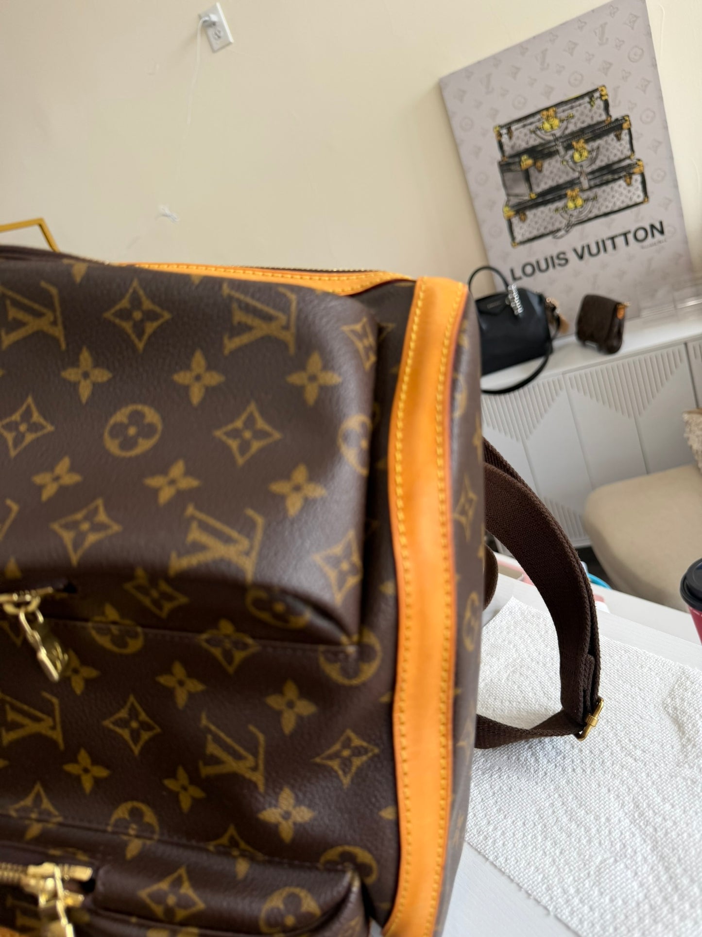 Louis Vuitton Bosphore Backpack in Monogram Canvas