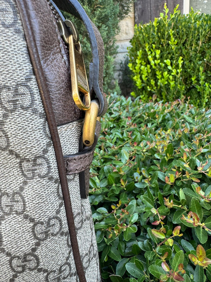 Gucci Ophidia Small Messenger Bag in GG Supreme Canvas