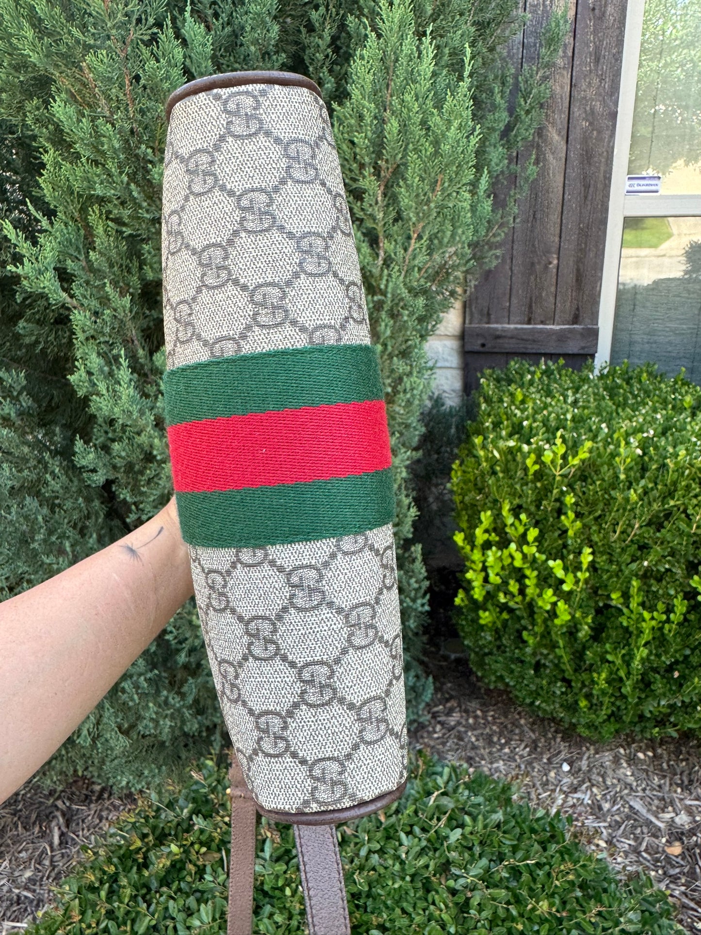 Gucci Ophidia Small Messenger Bag in GG Supreme Canvas