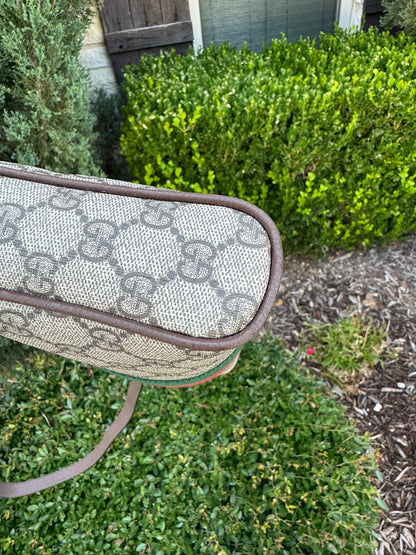 Gucci Ophidia Small Messenger Bag in GG Supreme Canvas