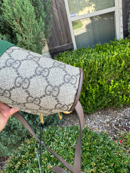 Gucci Ophidia Small Messenger Bag in GG Supreme Canvas