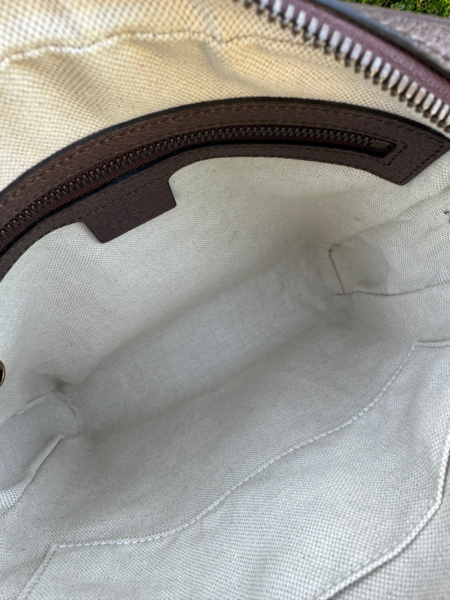 Gucci Ophidia Small Messenger Bag in GG Supreme Canvas