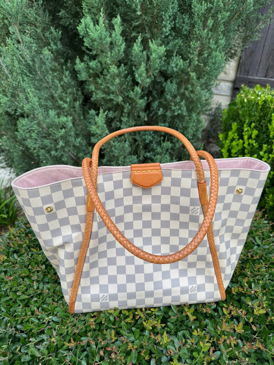 Louis Vuitton Propriano in Damier Azur Canvas
