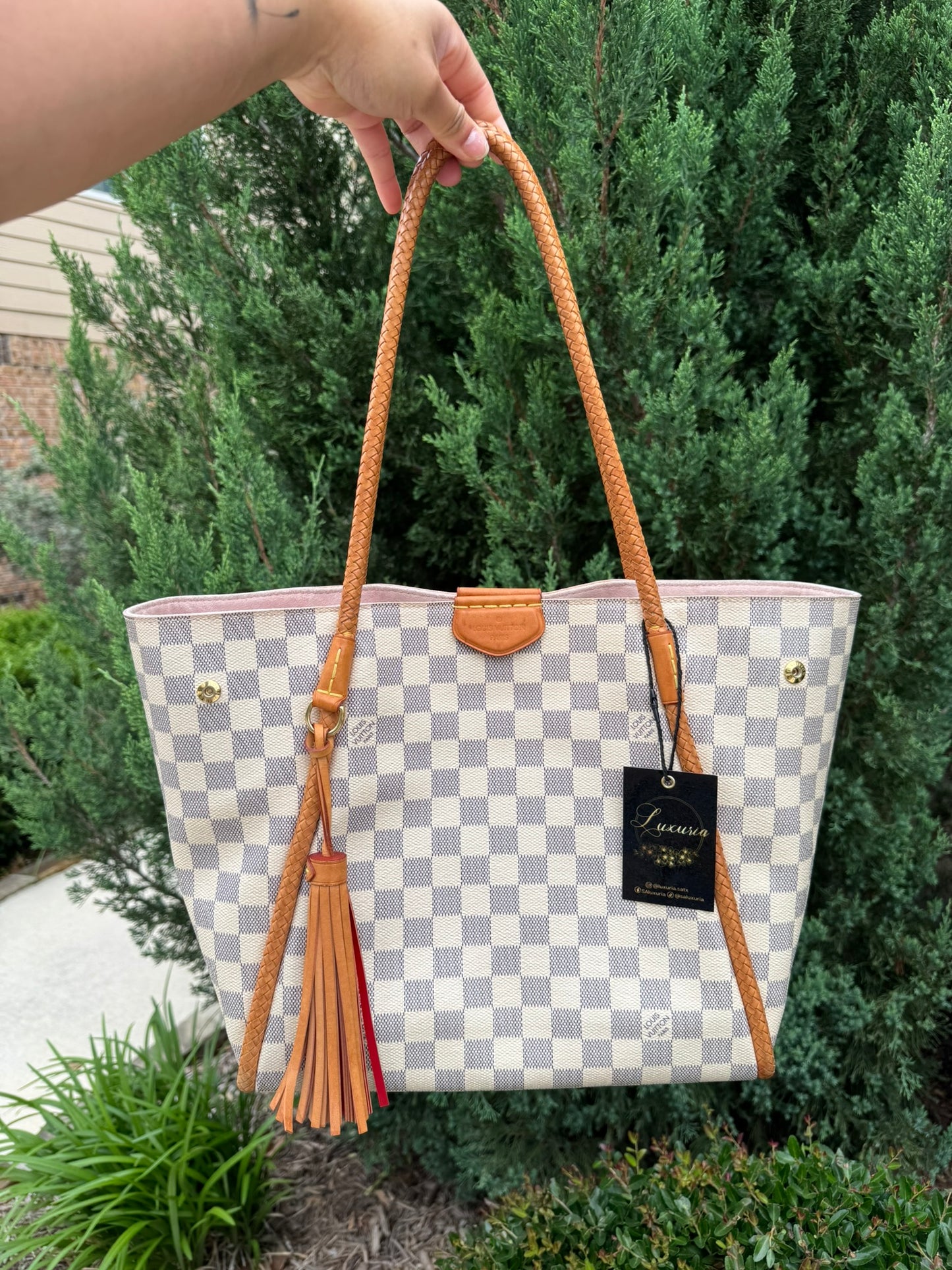 Louis Vuitton Propriano in Damier Azur Canvas