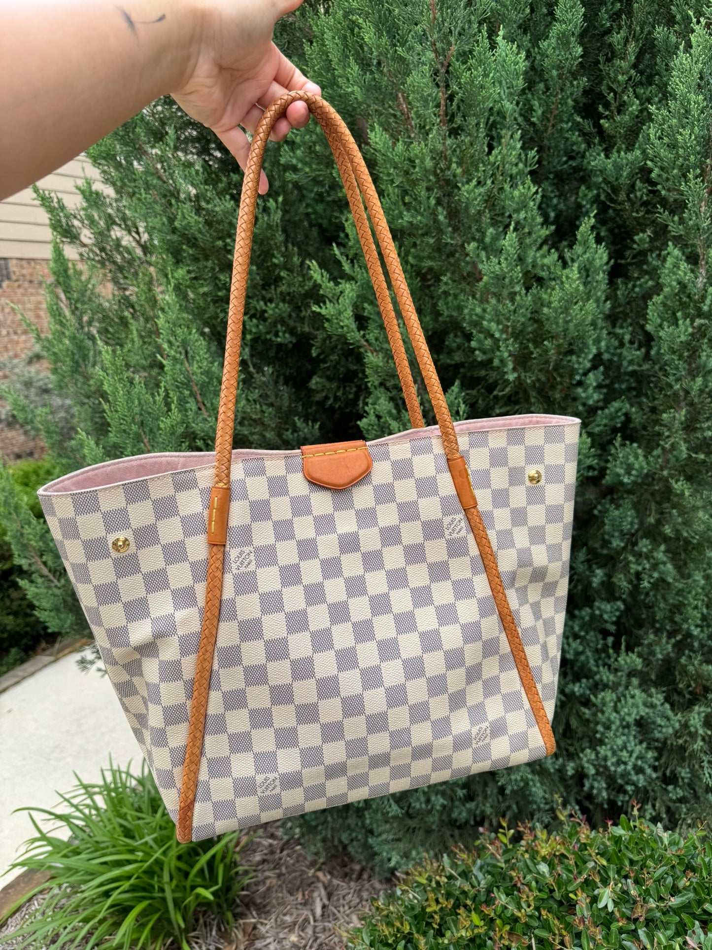 Louis Vuitton Propriano in Damier Azur Canvas