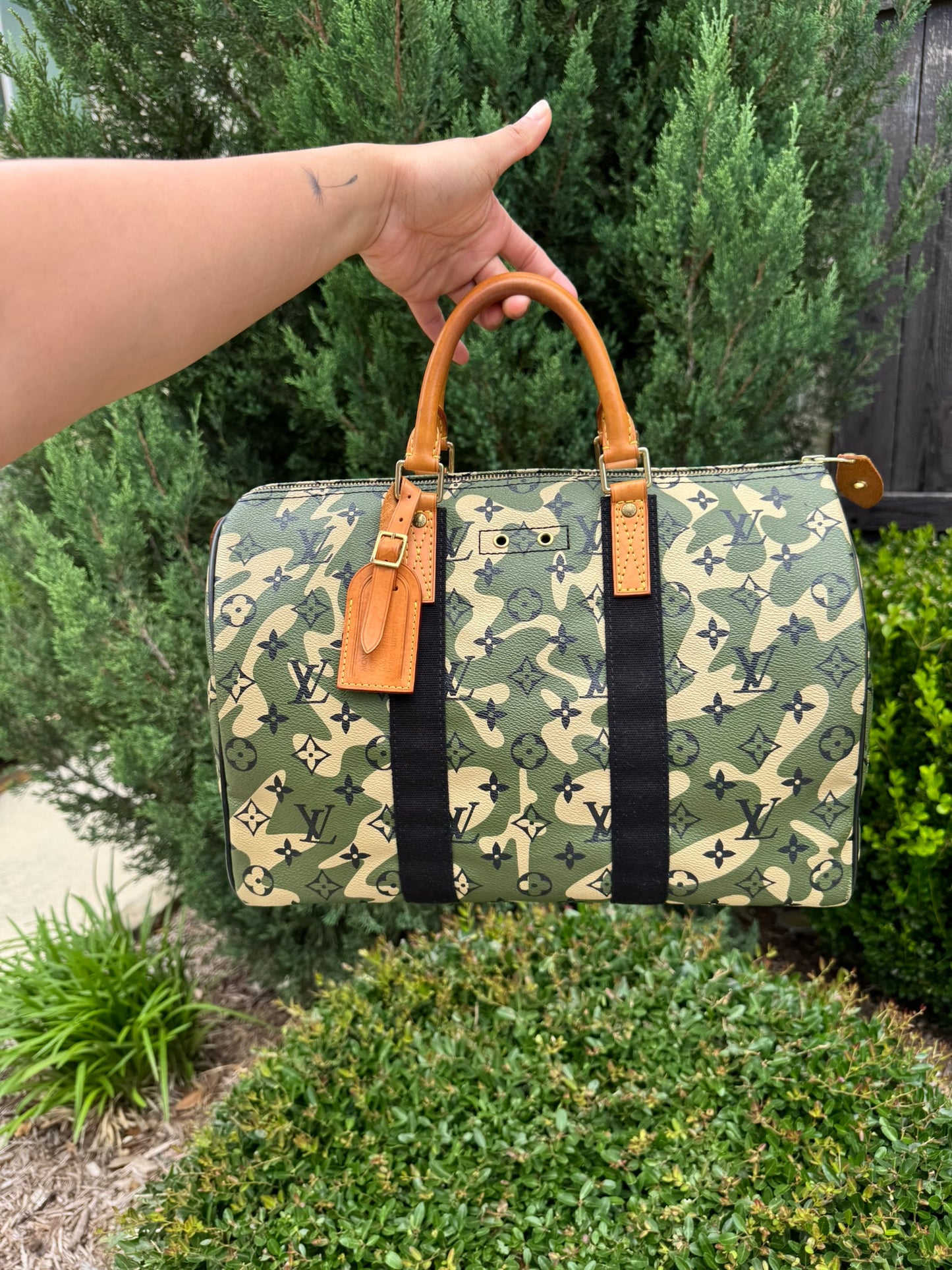Louis Vuitton Speedy 35 in Monogramouflage Limited Edition