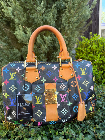 Louis Vuitton Speedy 30 – Multicolor Noir