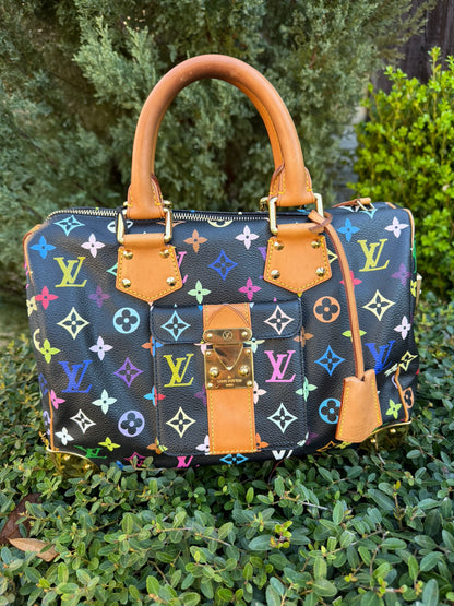 Louis Vuitton Speedy 30 – Multicolor Noir