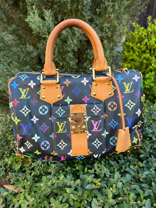 Louis Vuitton Speedy 30 – Multicolor Noir